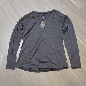 RBX Charcoal Long Sleeve Women's Top